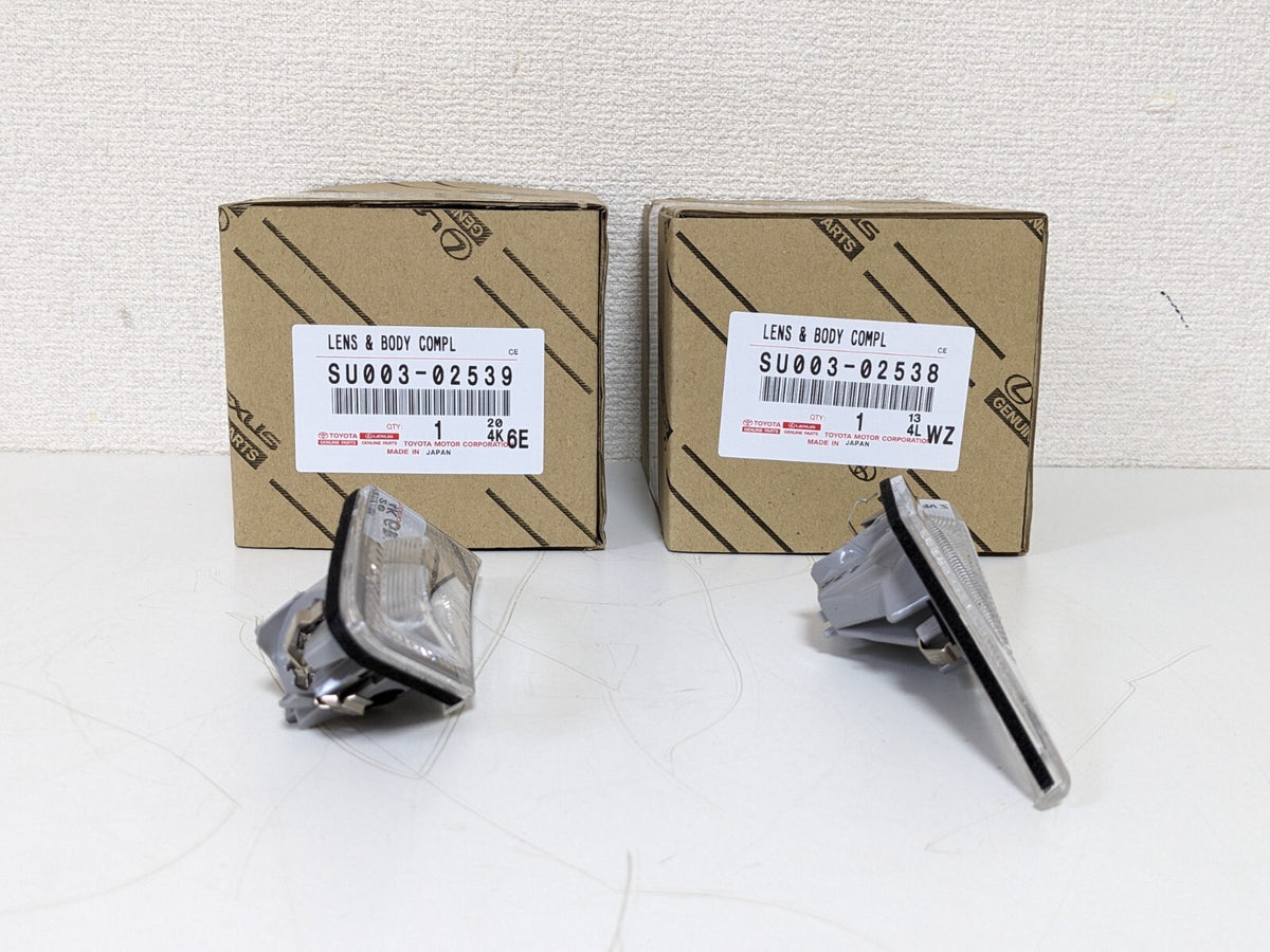 SU003-02538 SU003-02539 TOYOTA Genuine FR-S GT86 Clear Side Marker Lenses Set