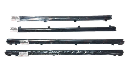 Lexus OEM WEATHERSTRIP, FRONT & REAR DOOR GLASS, INNER RH & LH SET Genuine