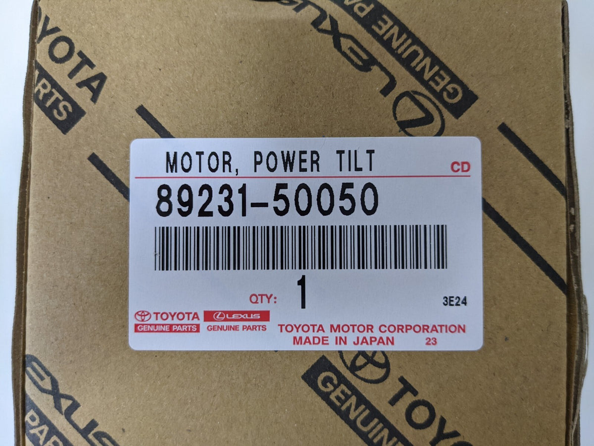 89231-50050 Toyota Lexus Genuine LS400 LS430 Steering Motor Power Tilt OEM Japan