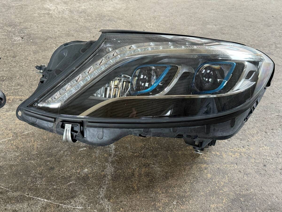 Mercedes-Benz S CLASS W222 2014-2017 HEADLIGHT LAMP SET PAIR RH LH GENUINE OEM