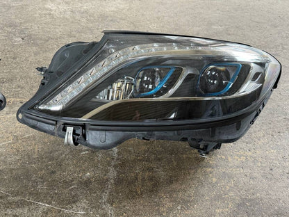 Mercedes-Benz S CLASS W222 2014-2017 HEADLIGHT LAMP SET PAIR RH LH GENUINE OEM