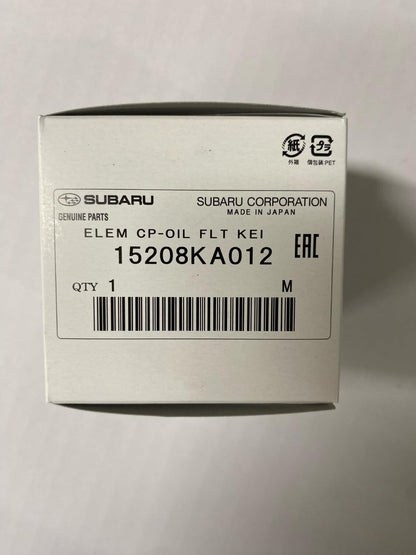 Subaru Genuine New Japan Sambar KS3 KS4 KV3 KV4 Oil Filter 15208KA012