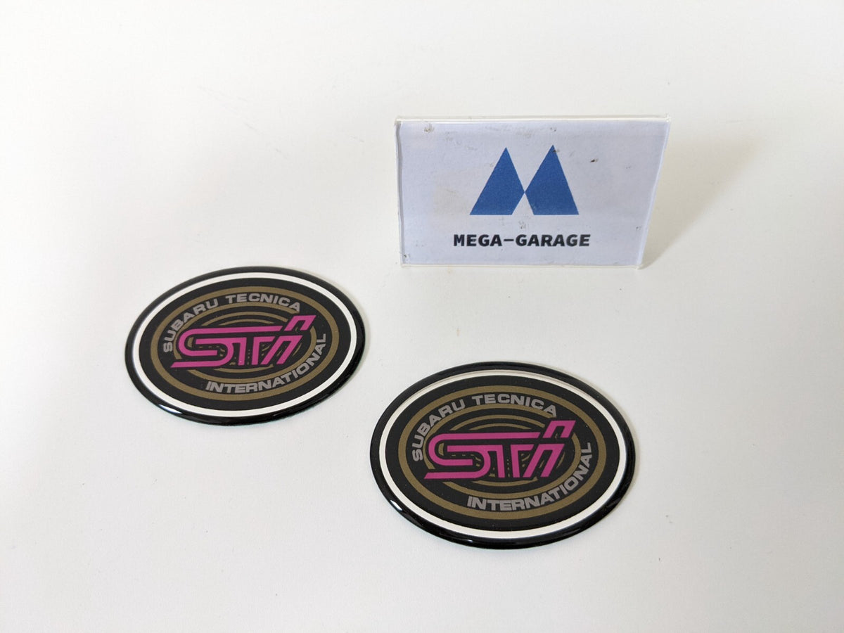 ST9100055010 SUBARU Genuine Impreza WRX STI GC8 Fender Badge Emblem LH & RH
