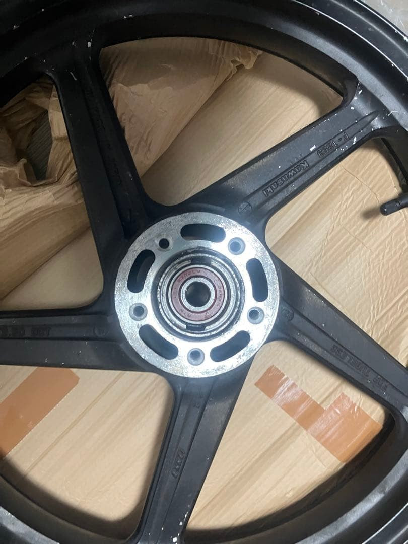 Kawasaki Zephyr 400 Front & Rear Wheel Set Genuine OEM