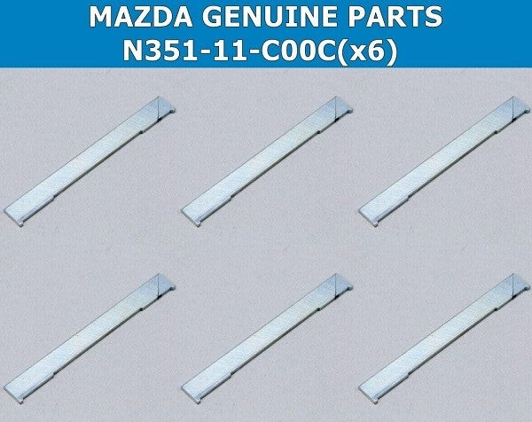 N351-11-C00C 6PCS MAZDA GENUINE OEM RX7 FD 3S 13B TWIN TURBO APEX SEAL