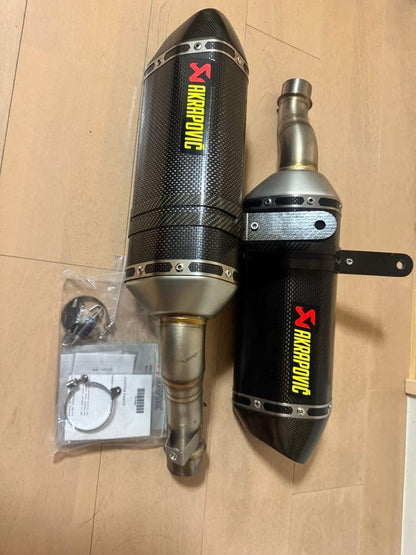 Akrapovic Carbon Slip-On Muffler Exhaust for Kawasaki Ninja 1000 Z1000SX