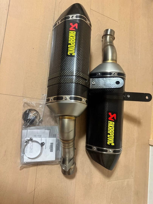 Akrapovic Carbon Slip-On Muffler Exhaust for Kawasaki Ninja 1000 Z1000SX