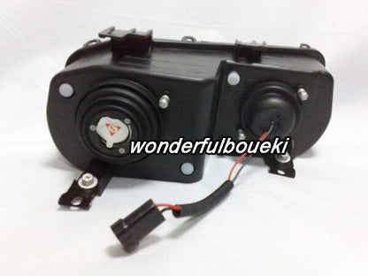 For Integra DB/DC 98-01 LED Ring Projector Headlight Black