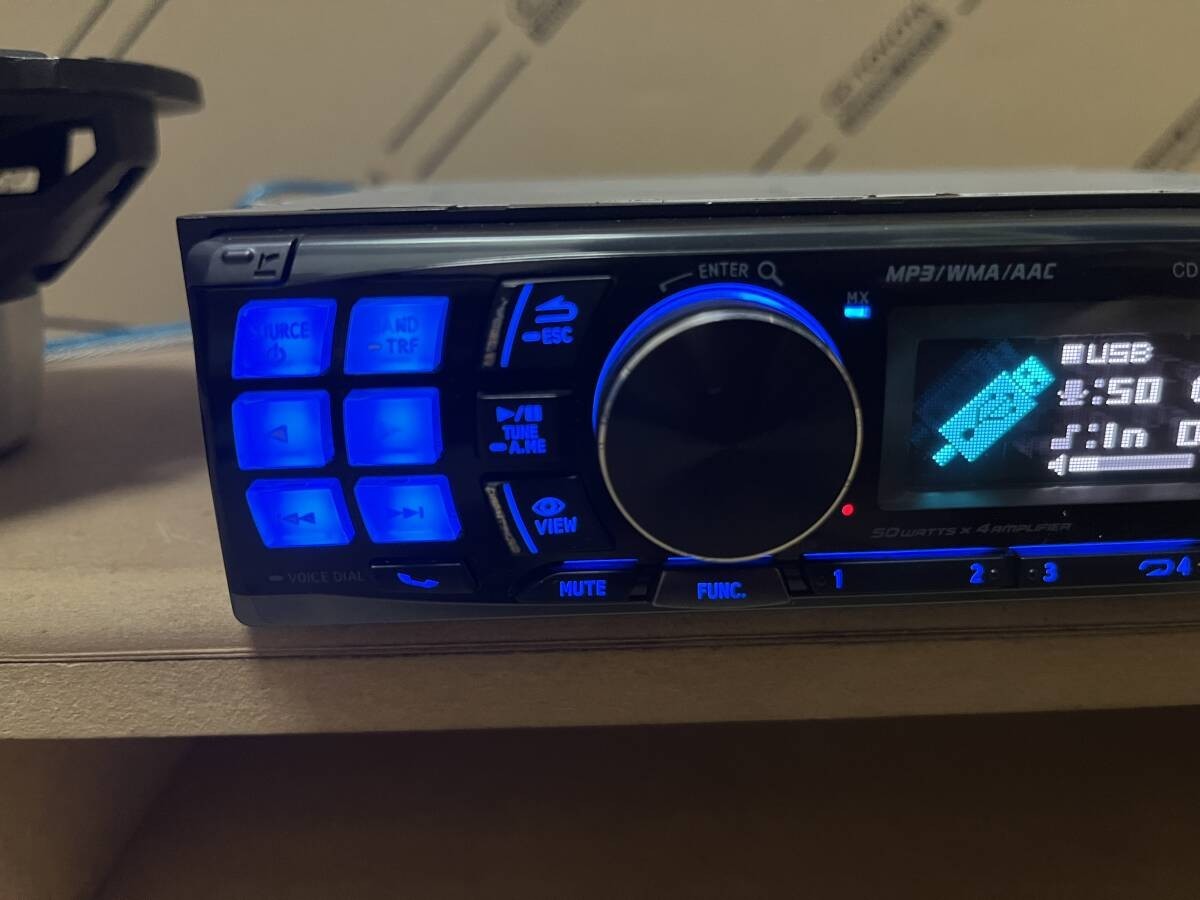 Alpine CDA-117Ji 1DIN CD Player Car Audio Deck Receiver MP3 WMA AAC
