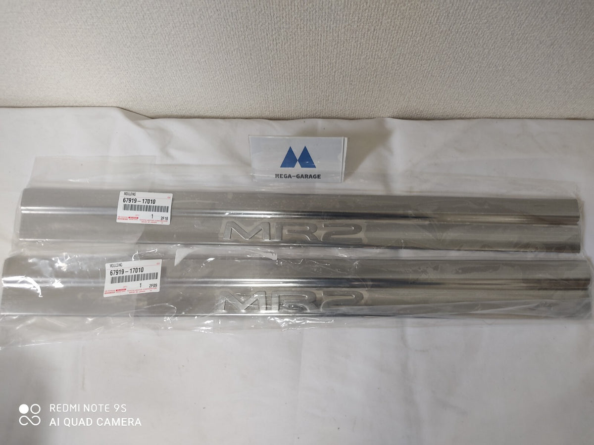 67919-17010 x 2 Genuine Toyota MR2 SW20 Door Scuff Plate Ornament Pair