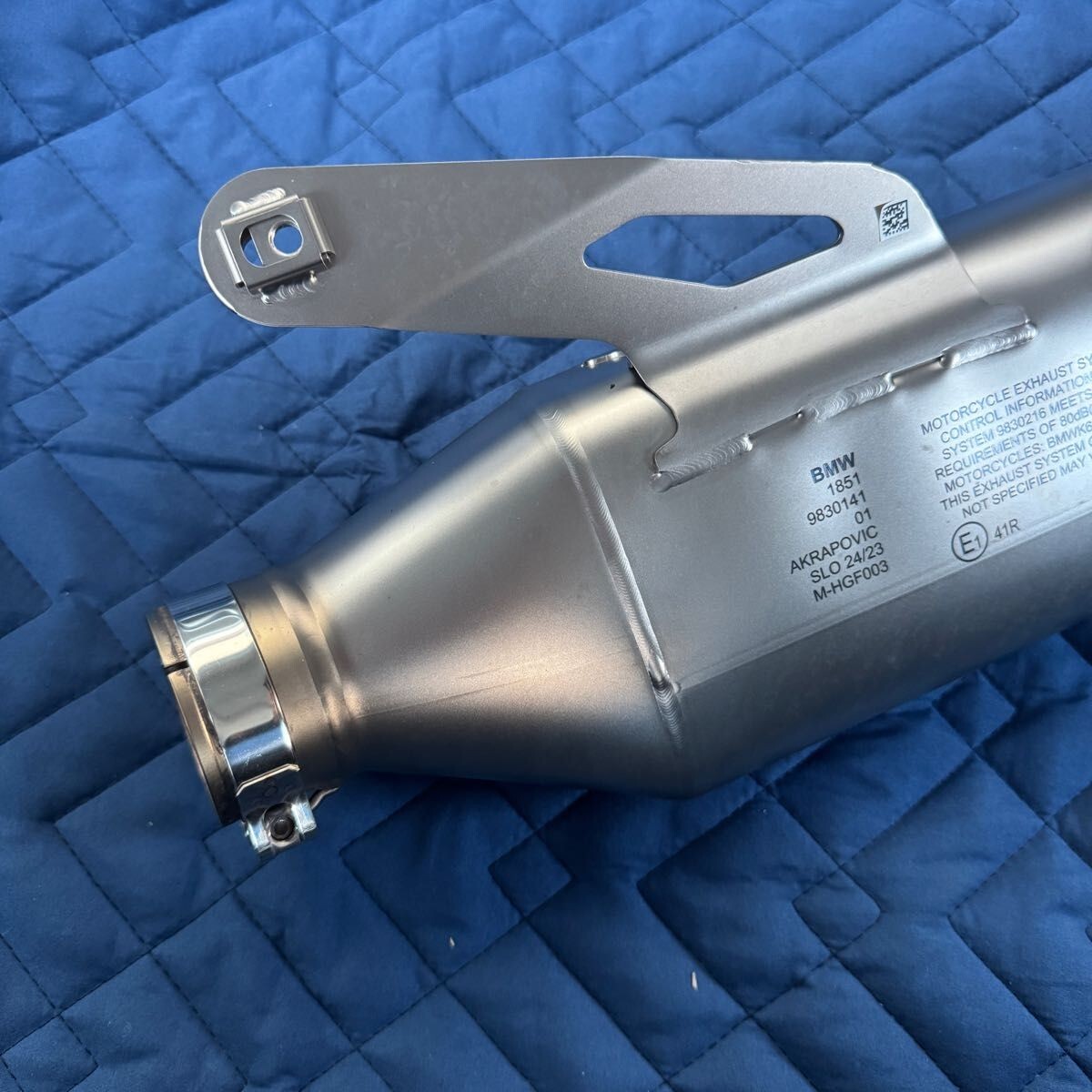 AKRAPOVIC Slip-On Muffler for BMW S1000RR