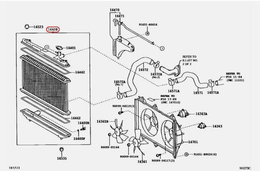 Toyota voxy ZRR75 ZRR70W RADIATOR ASSY set OEM 16400-28290,16400-37220