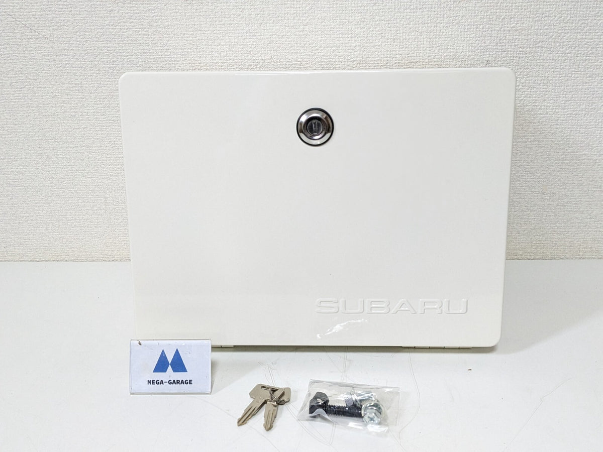 SUBARU Genuine Sambar TV1 TV2 TT1 TT2 Locker set Tool box Logo Key lock White