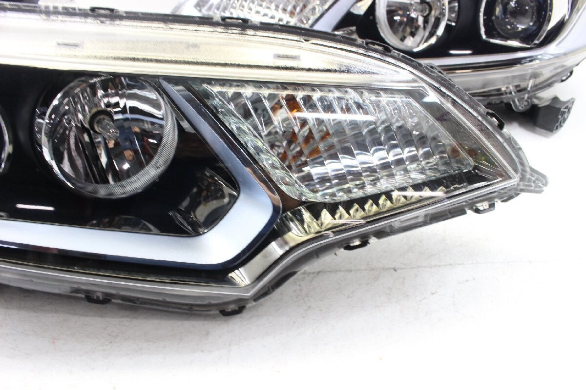 JDM 2014 Honda Fit Jazz GP5 GP6 GP LED Headlights Lights Lamps Set OEM