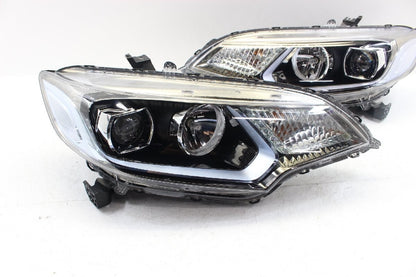 JDM 2014 Honda Fit Jazz GP5 GP6 GP LED Headlights Lights Lamps Set OEM