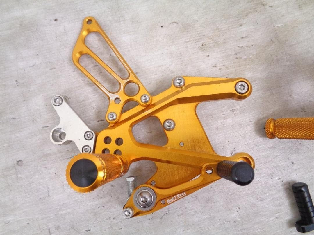 BabyFace Gold Rearsets for Yamaha MT-10 SP RN50J