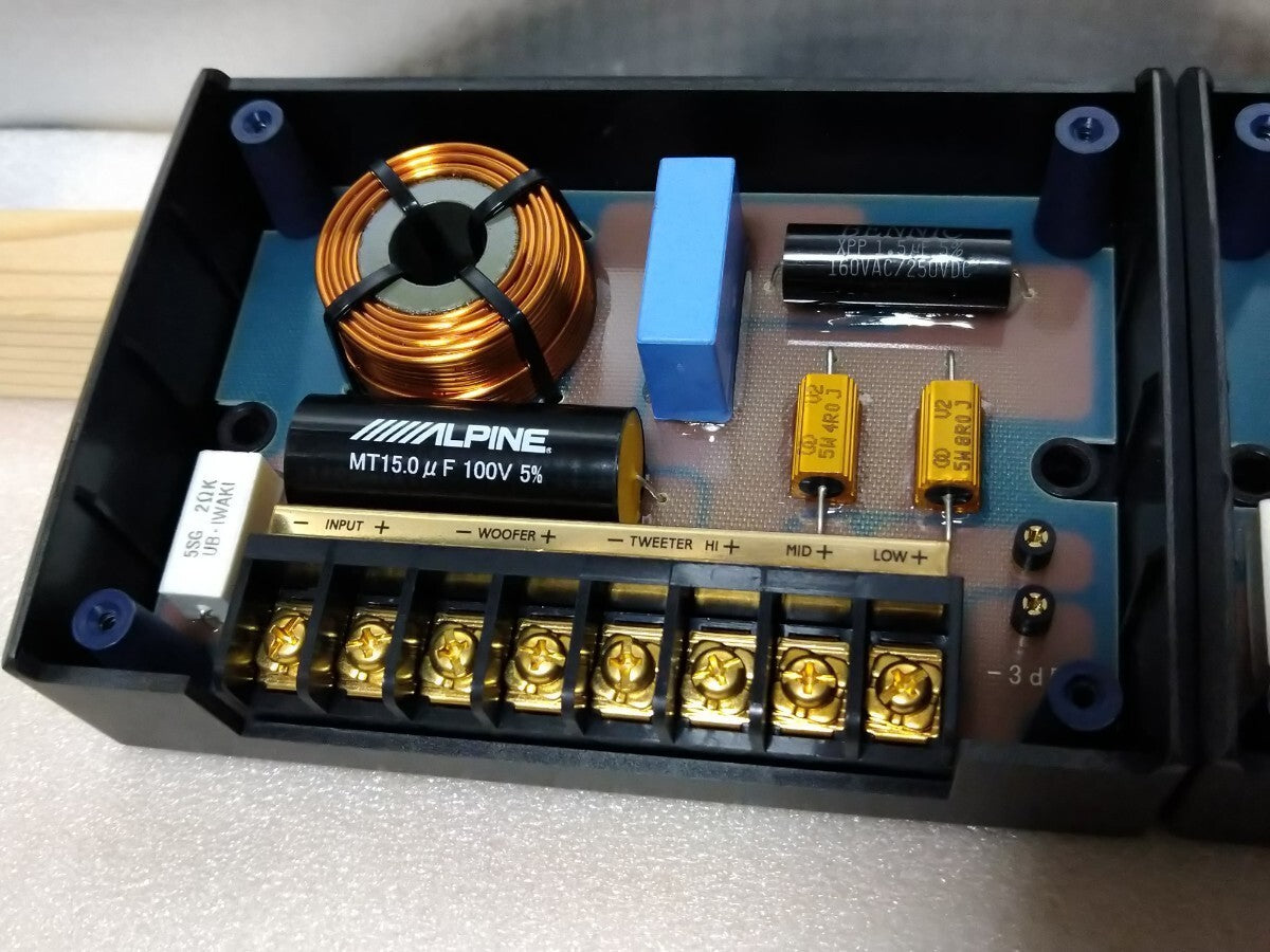 Alpine DLX-F2NW Passive Crossover Network Car Audio