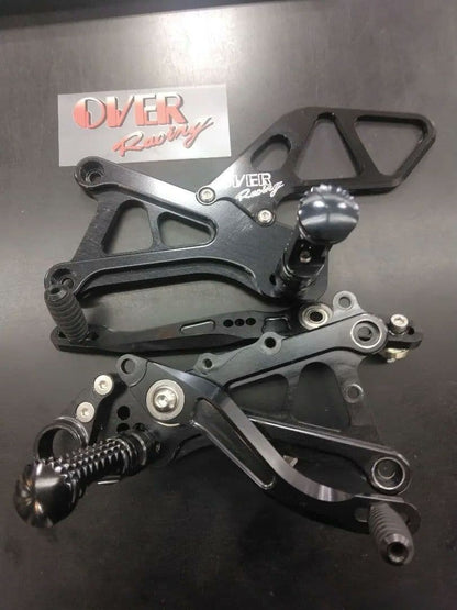 OVER Racing Rearsets for Yamaha YZF-R6 2017-2021