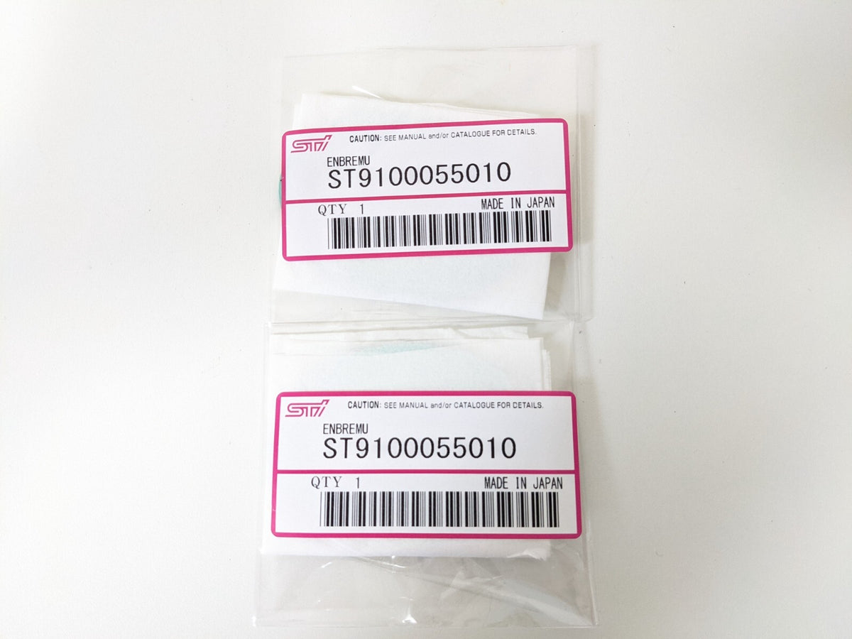 ST9100055010 SUBARU Genuine Impreza WRX STI GC8 Fender Badge Emblem LH & RH