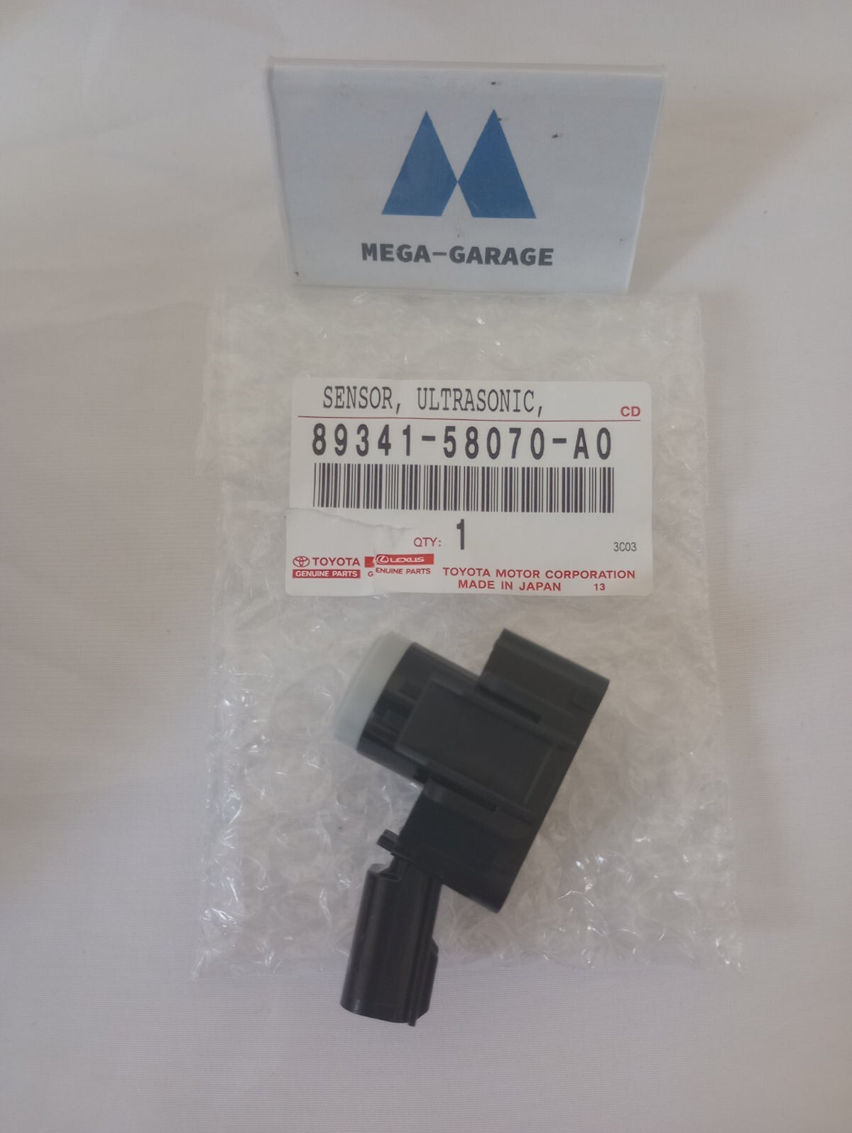 Toyota Front Bumper corner Park Sensor 89341-58070-A0 Ultrasonic sensor Genuine