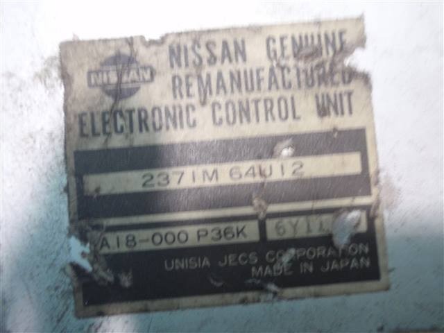 Nissan Infiniti Q45 HG50 G50 Engine Computer ECU 2371M-64U12 A18-000 P36K OEM