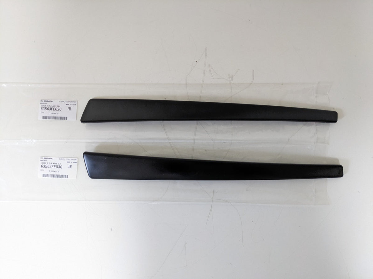 SUBARU Genuine OEM IMPREZA WRX STi 2002-2007 B Pillar Cover Garnish RH & LH Set