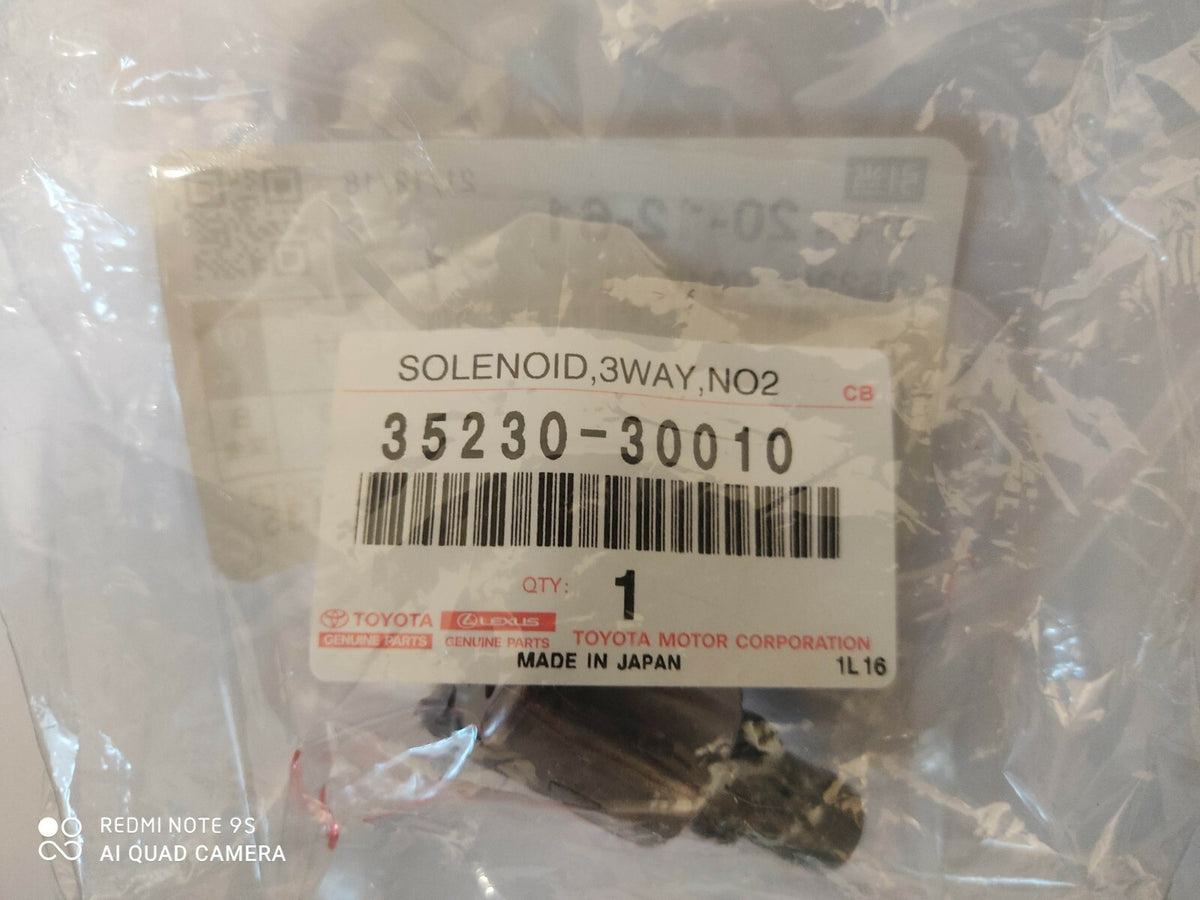 35230-30010 TOYOTA LEXUS GENUINE TRANSMISSION SOLENOID VALVE 3WAY AT CVT