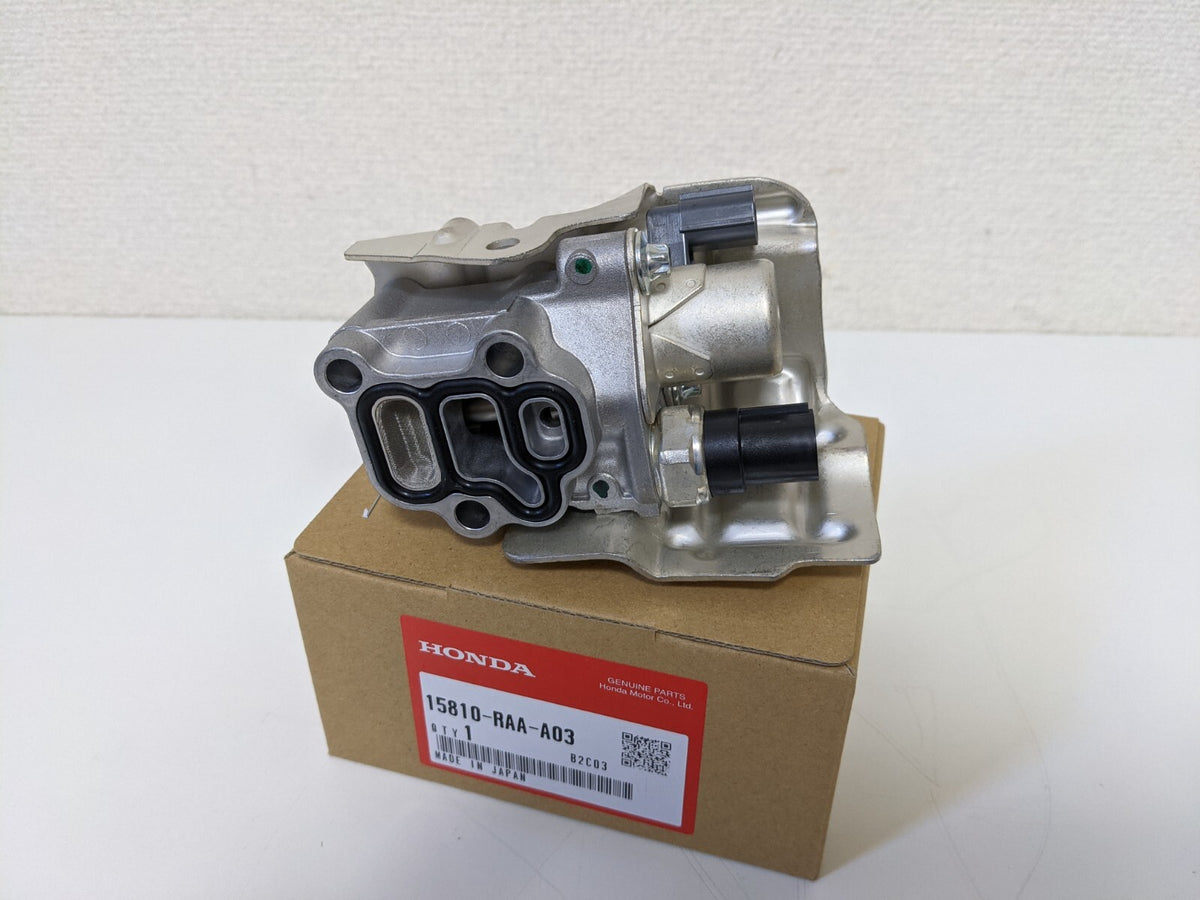 15810-RAA-A03 OEM GENUINE HONDA ACURA VTEC SOLENOID SPOOL VALVE W/GASKET NIB