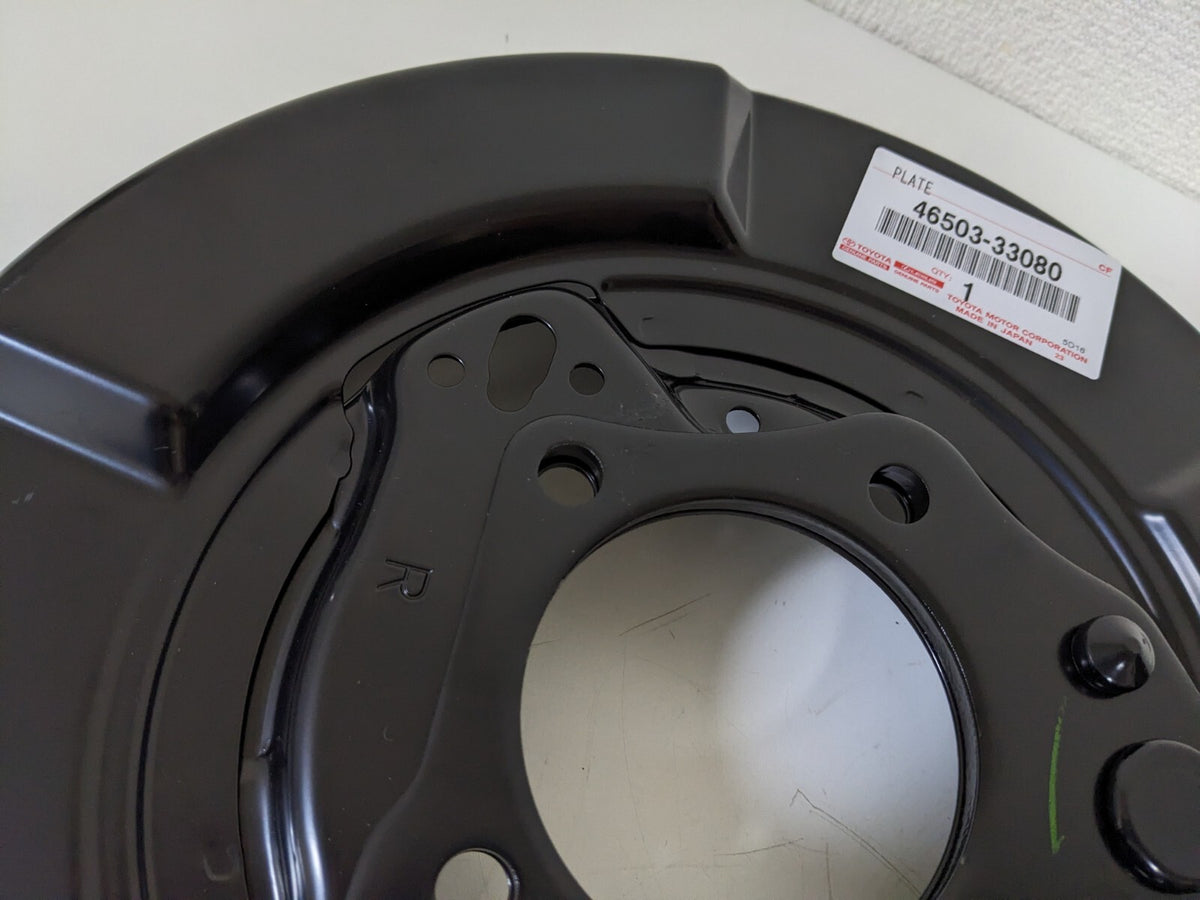 Toyota OEM Parking Brake Plate Sub-Assy RH & LH Set 33080 for 07-11 Camry ACV40