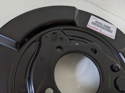 Toyota OEM Parking Brake Plate Sub-Assy RH & LH Set 33080 for 07-11 Camry ACV40