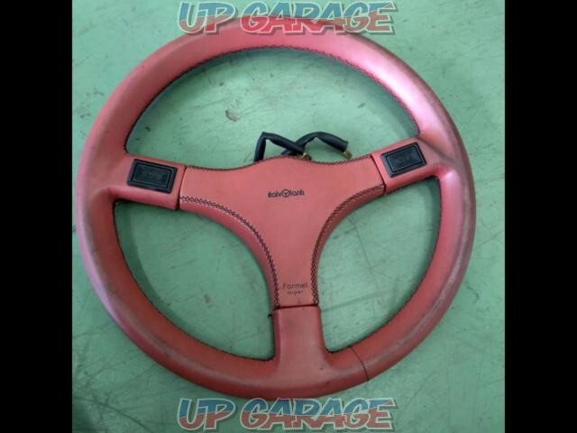 italvolanti Formel super Red Leather Steering Wheel 36.5cm