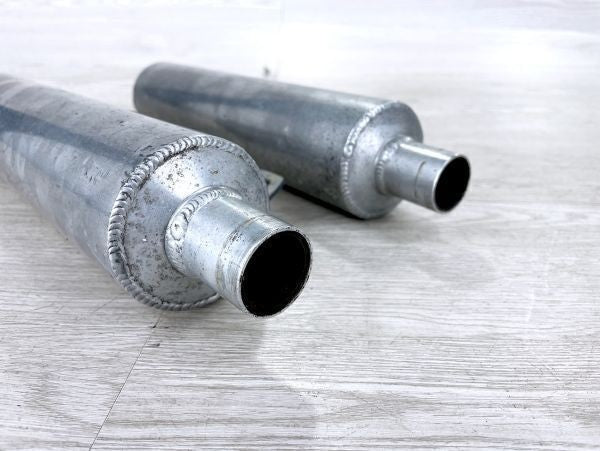 SRS Sugaya Expansion Chamber Silencer Exhaust for Suzuki RG500 Gamma 1985-1989