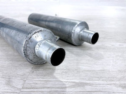 SRS Sugaya Expansion Chamber Silencer Exhaust for Suzuki RG500 Gamma 1985-1989