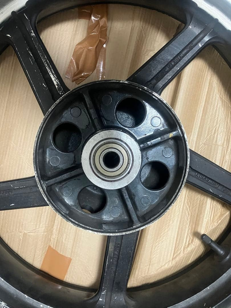 Kawasaki Zephyr 400 Front & Rear Wheel Set Genuine OEM