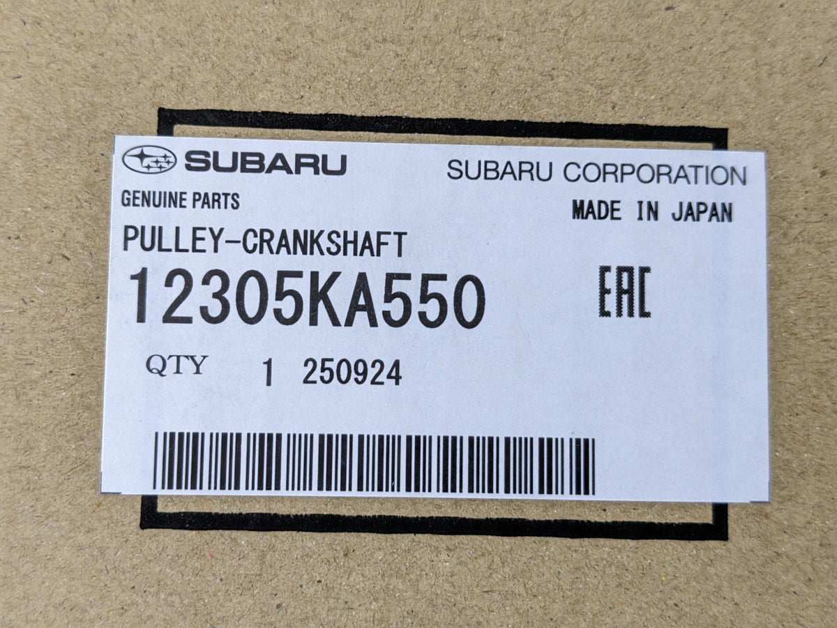 SUBARU genuine new Sambar truck KS3 KS4 KV3 KV4 crank pulley