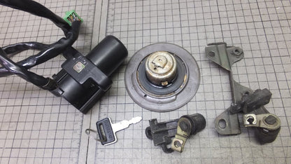 Suzuki RG400 Gamma 1985-1986 Ignition Switch Lock Key Set Genuine OEM