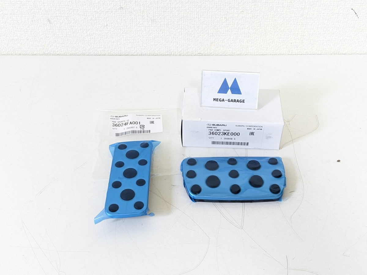 Subaru Genuine OEM NEW Brake Gas Pedal Set Aluminum Set Impreza Forester Outback