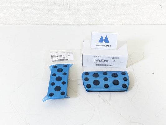 Subaru Genuine OEM NEW Brake Gas Pedal Set Aluminum Set Impreza Forester Outback