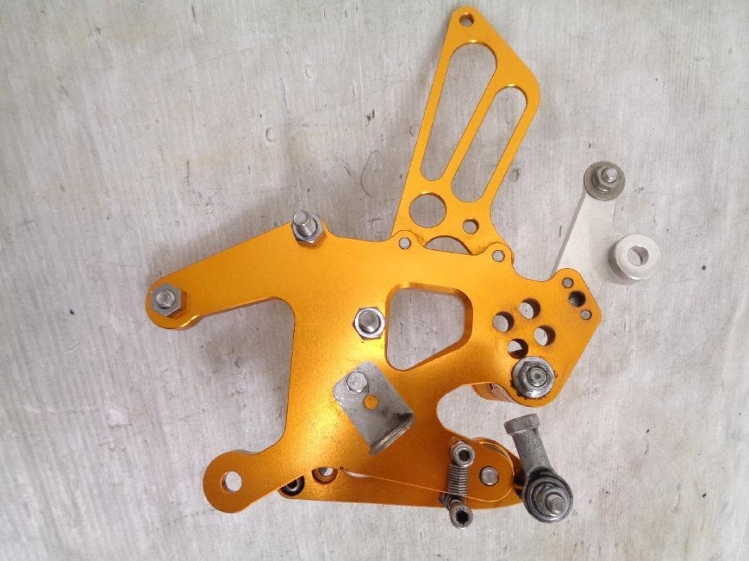 BabyFace Gold Rearsets for Yamaha MT-10 SP RN50J
