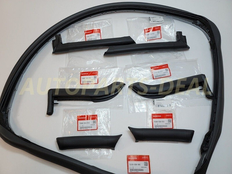 Honda Genuine S2000 AP1 AP2 00-09 Weatherstrip Molding Trim Set of 7 OEM Japan