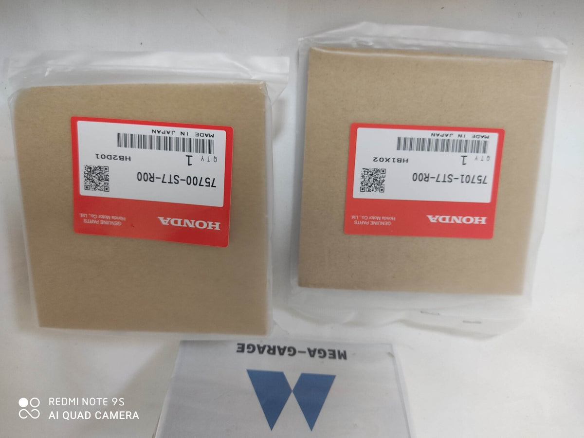 HONDA ACURA GENUINE OEM 97-01 INTEGRA DC2 TYPE-R FRONT & REAR RED 'A' EMBLEM SET