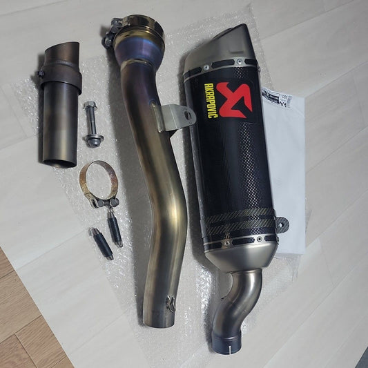 Akrapovic Slip-On Muffler Exhaust for Kawasaki Ninja ZX-10R 2021-2025