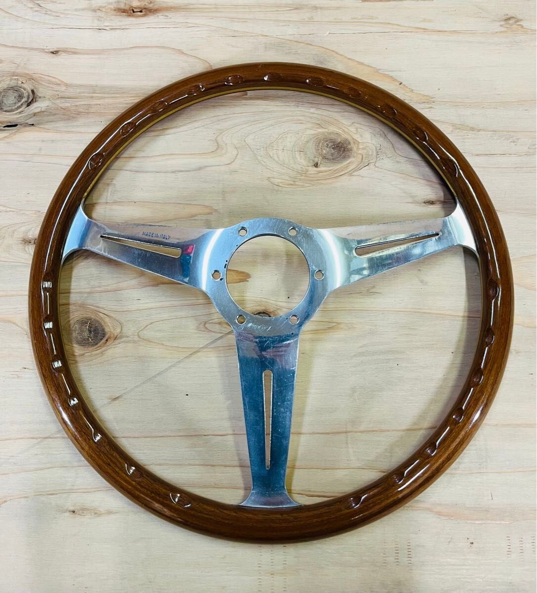 NARDI TORINO Wood Steering Wheel