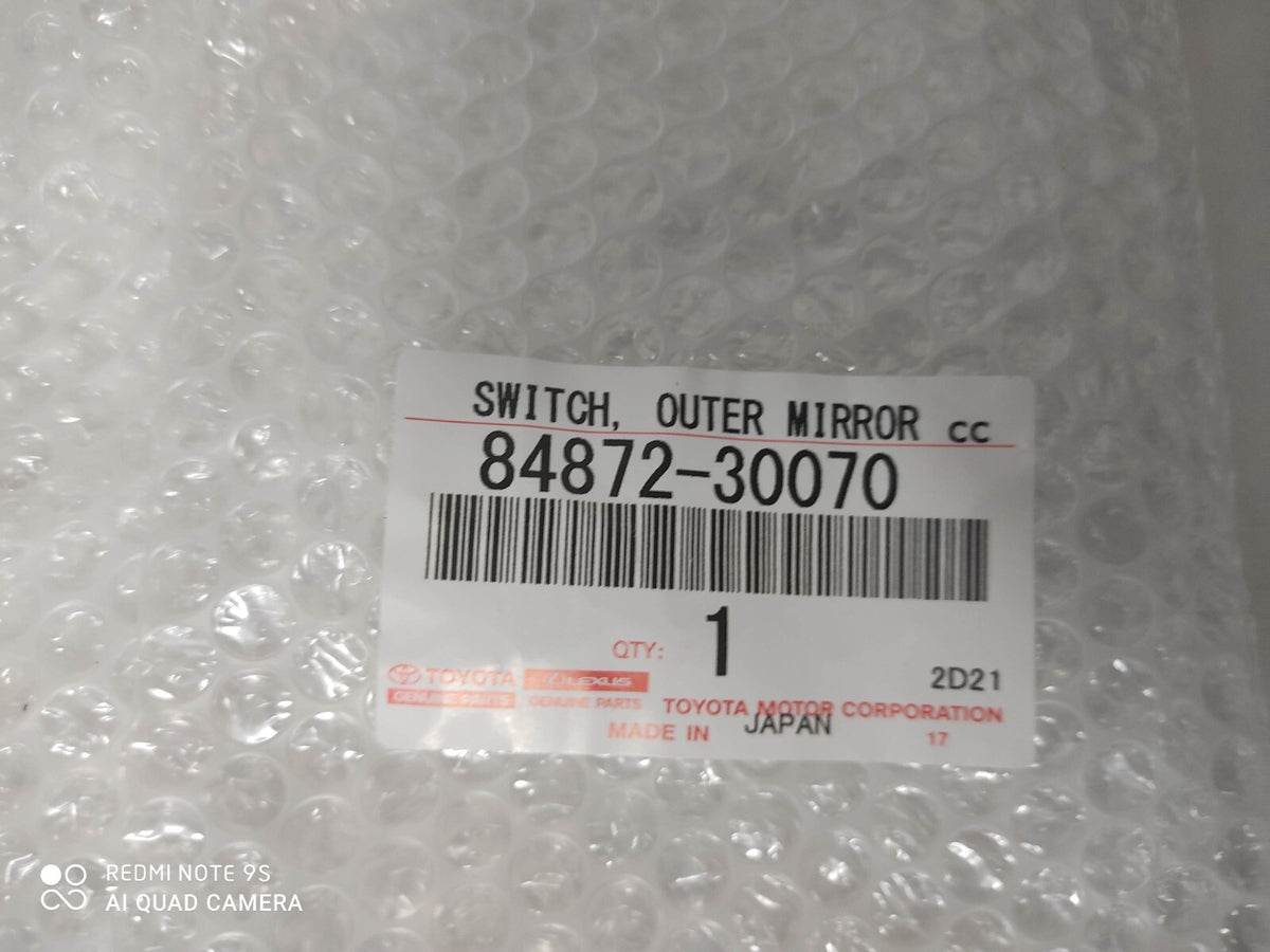 Toyota Genuine Rav4 MXAA54 Power Window & Mirror Switch LED Back light OEM Japan