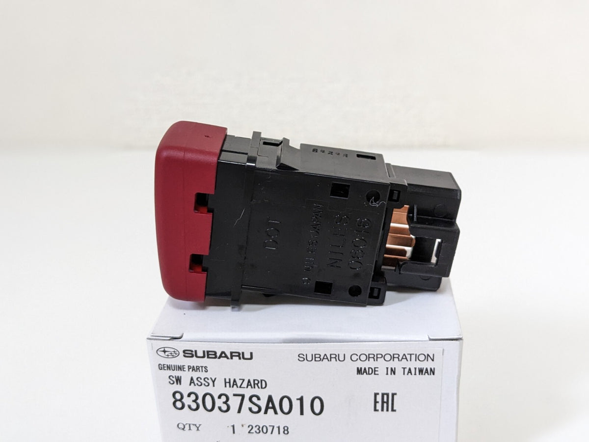 83037SA010 Subaru Forester STI SG5 SG9 SG9L 03-07 Genuine Red Hazard Switch Butt