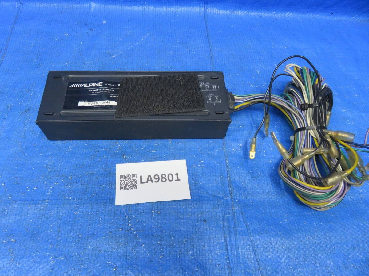 Alpine KTP-445UJ Compact 4-Channel Digital Power Amplifier Car Audio JDM