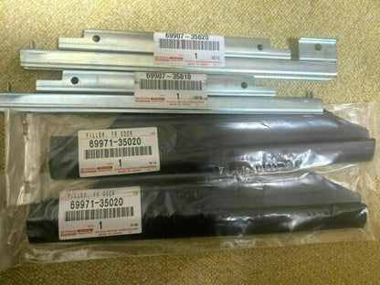 Genuine Toyota 4runner Back Window Regulator Track Channel Repair Kit