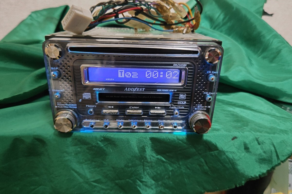 Clarion ADDZEST DMZ345BK CD / MD Player