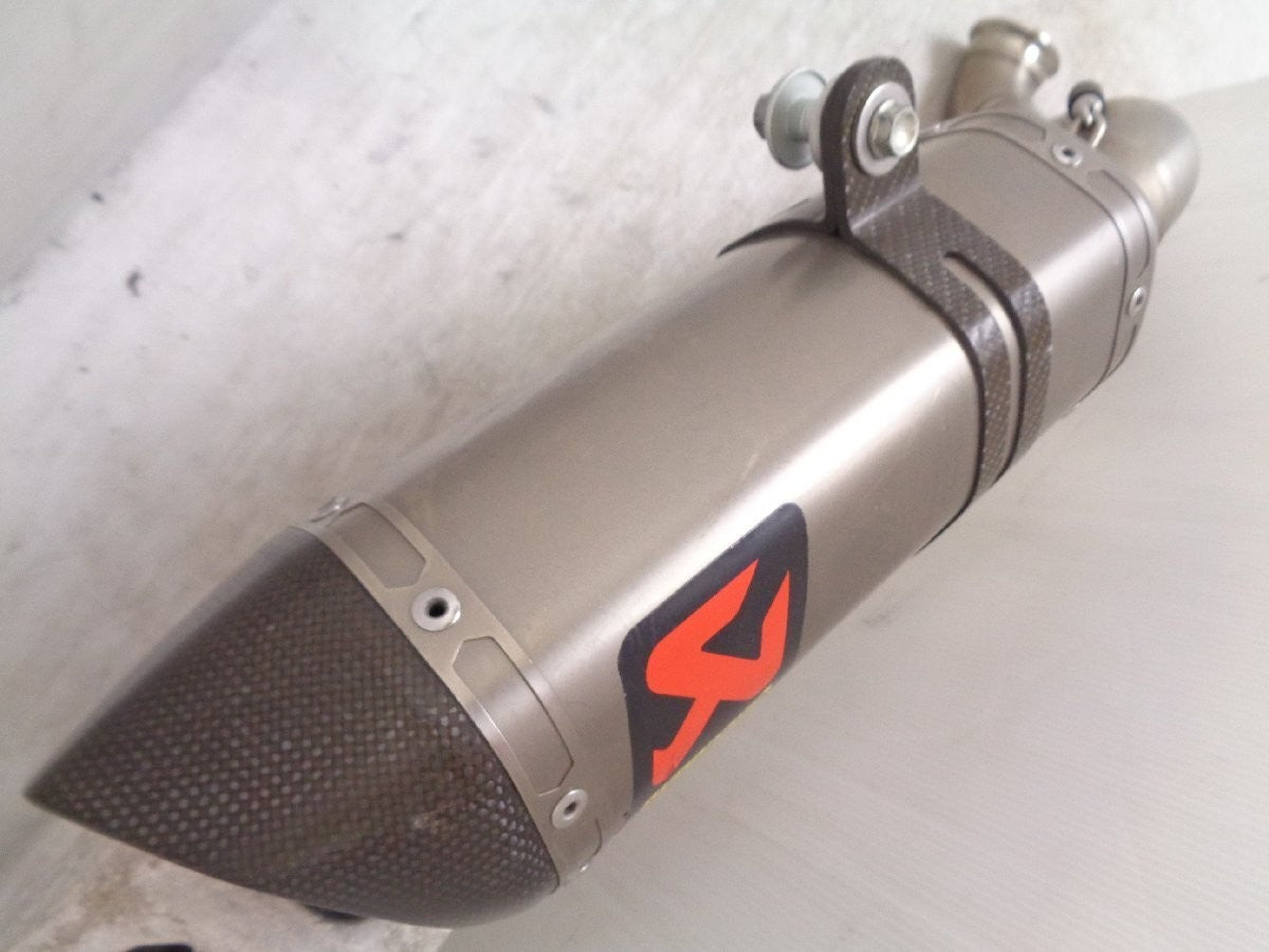Akrapovic Titanium Slip-On Exhaust Muffler for KTM 690 Duke 2013-2017