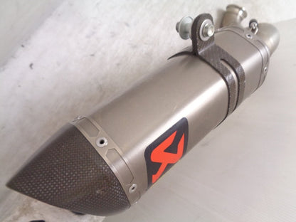 Akrapovic Titanium Slip-On Exhaust Muffler for KTM 690 Duke 2013-2017